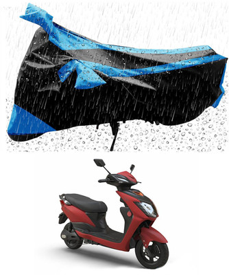 Mdstar Waterproof Two Wheeler Cover for Indus(Yo, Blue, Black)