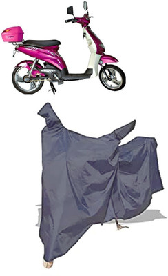 Amexride Two Wheeler Cover for Ampere(E Lite, Grey)