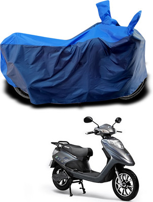 Aoriyon Two Wheeler Cover for Ampere(V 48, Blue)