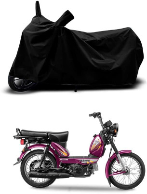 KEDIT Two Wheeler Cover for TVS(XL 100 Heavy Duty, Black)