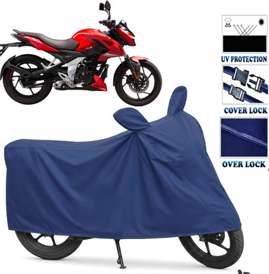 TENNYCER Waterproof Two Wheeler Cover for Bajaj(Pulsar NS 200, Blue)