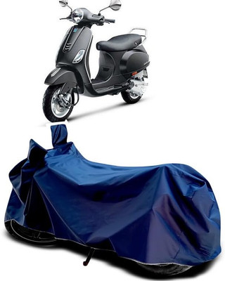 AASHTIK MART Two Wheeler Cover for Vespa(Vespa VXL 125, Blue)