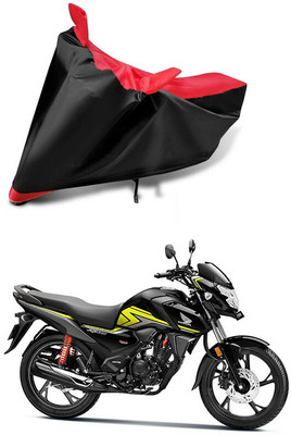 AutoGalaxy Waterproof Two Wheeler Cover for Honda(SP 125, Red, Black)