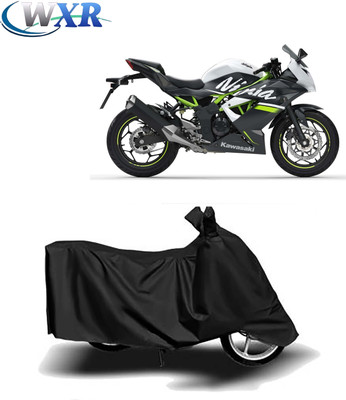 WXR Waterproof Two Wheeler Cover for Kawasaki(Ninja, Black)