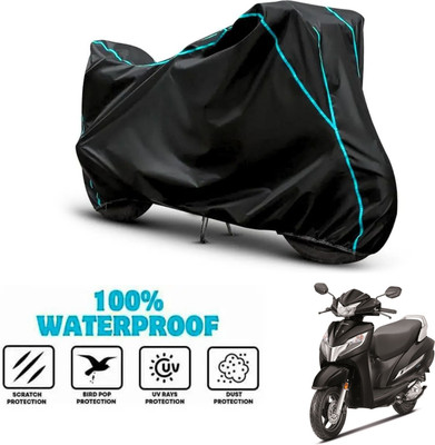 ANTHUB Waterproof Two Wheeler Cover for Honda(Activa, Black)