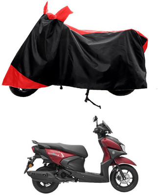 GROFATIK Two Wheeler Cover for Yamaha(Ray-ZR 125FI, Red)