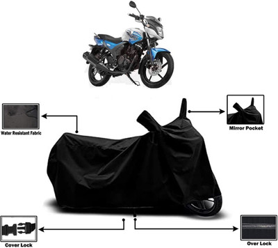 Amexride Two Wheeler Cover for Yamaha(SZ-RR V, Black)
