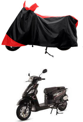 GROFATIK Two Wheeler Cover for Hero(Electric NYX HS500 ER BS6, Red)