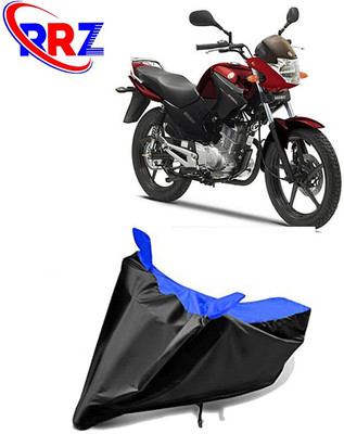 RRZ Waterproof Two Wheeler Cover for Yamaha(YBR 125, Black, Blue)