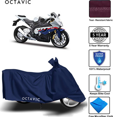 octavic Waterproof Two Wheeler Cover for BMW(X1, Blue)