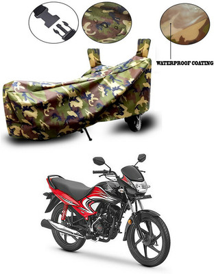 Mdstar Waterproof Two Wheeler Cover for Honda(Dream Yuga, Multicolor)