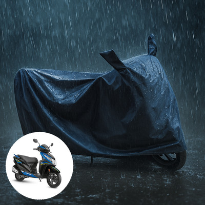 CODOKI Waterproof Two Wheeler Cover for Honda(Dio, Black)