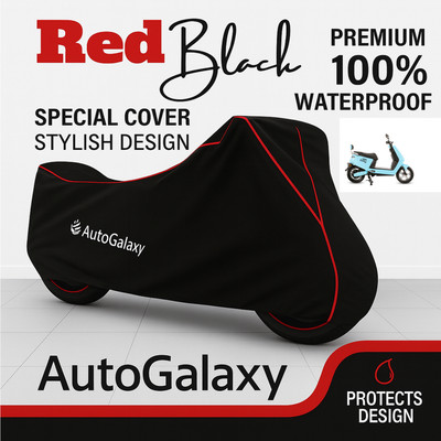 AutoGalaxy Waterproof Two Wheeler Cover for Hero(Electric E-Sprint, Black)