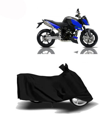 DeepShakshi AUTOMOTIVE Waterproof Two Wheeler Cover for Bajaj(Pulsar 220 DTS-i, Black)