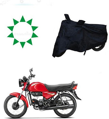 Mdstar Waterproof Two Wheeler Cover for Hero(HF Dawn, Black)