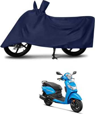 MMSSTAR Waterproof Two Wheeler Cover for Hero(Pleasure Plus, Blue)