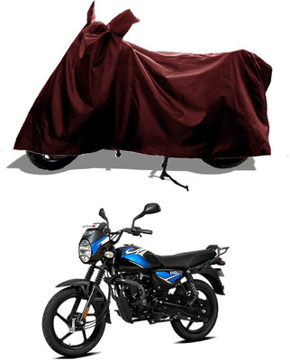 GROFATIK Two Wheeler Cover for Bajaj(CT110, Maroon)