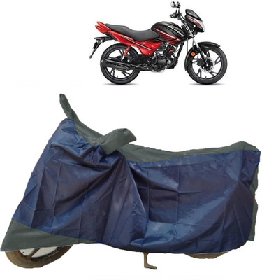 DIGGU Two Wheeler Cover for Hero(Glamour FI, Multicolor)