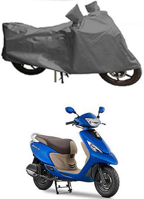 Mdstar Waterproof Two Wheeler Cover for TVS(Zest 110, Grey)