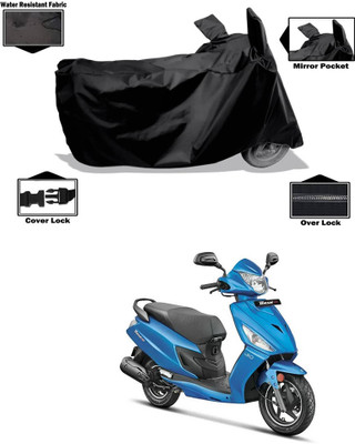 CODOKI Waterproof Two Wheeler Cover for Hero(Dash, Black)