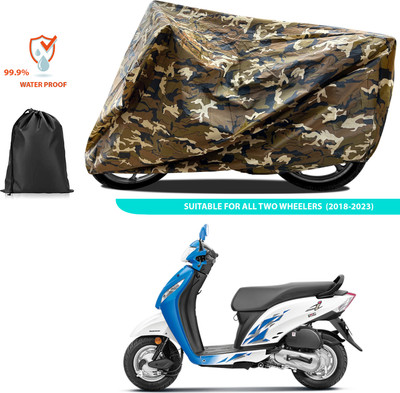 PAGORA Waterproof Two Wheeler Cover for Honda(Activa i, Yellow)