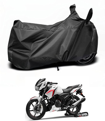 MMSSTAR Waterproof Two Wheeler Cover for TVS(Black)