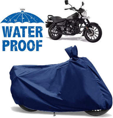 AutoGalaxy Waterproof Two Wheeler Cover for Bajaj(Avenger Street 160, Blue)