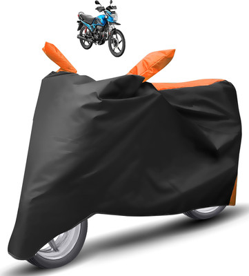 Caronix Two Wheeler Cover for Hero(Passion Pro, Orange)