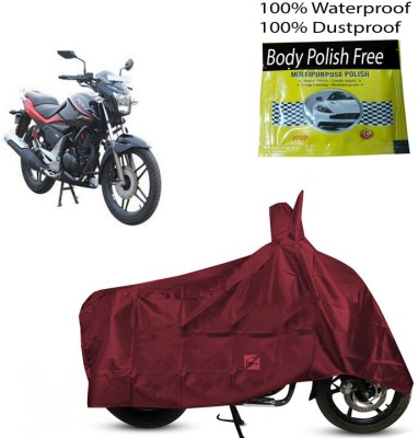 EGAL Waterproof Two Wheeler Cover for Hero(Xtreme Sports, Maroon)