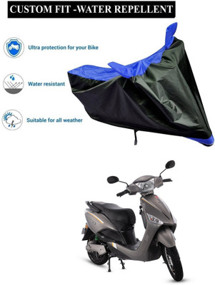 PAGORA Waterproof Two Wheeler Cover for Hero(Electric Optima BS6, Blue)