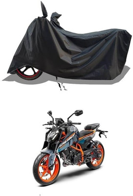 KEDIT Two Wheeler Cover for KTM(Duke 390, Black)