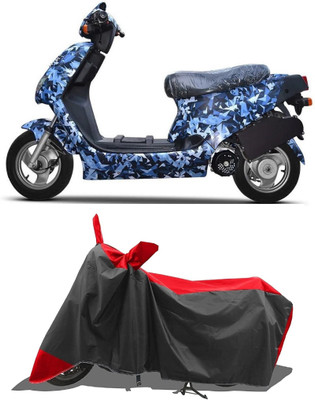 SPECTUS Two Wheeler Cover for Hero(Electric AXLHE-20 BS6, Red)
