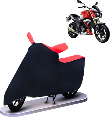 vyas Two Wheeler Cover for Mahindra(Mojo, Red, Black)