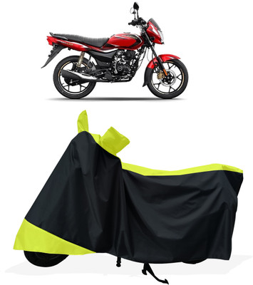 Tricway Two Wheeler Cover for Bajaj(Platina 110, Yellow)
