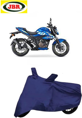 JBR Waterproof Two Wheeler Cover for Suzuki(Gixxer 250, Blue)