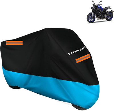 Horseyaart Waterproof Two Wheeler Cover for Yamaha(MT 9, Blue)