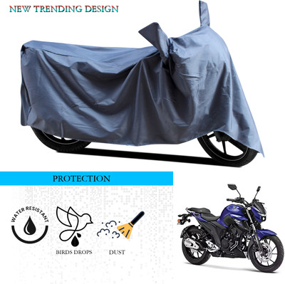 SnehaSales Waterproof Two Wheeler Cover for Yamaha(FZ 25, Grey)