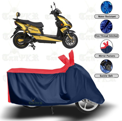sowelar Waterproof Two Wheeler Cover for Okinawa(Praise, Red, Blue)
