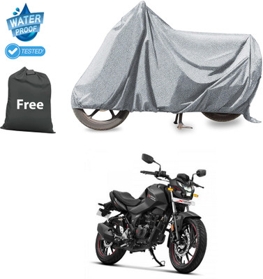 CODOKI Waterproof Two Wheeler Cover for Hero(Xtreme 160 R, Silver)