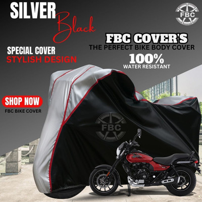 FBC Waterproof Two Wheeler Cover for Bajaj(Avenger 400 BS6, Silver, Multicolor)