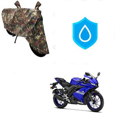 DeepShakshi AUTOMOTIVE Waterproof Two Wheeler Cover for Yamaha(R15 V3, Multicolor)