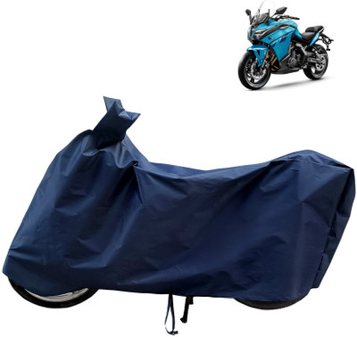 Horseyaart Waterproof Two Wheeler Cover for CFMoto(650GT, Blue)