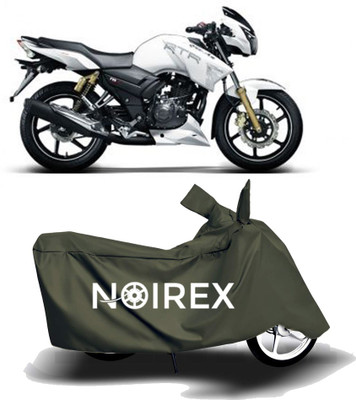NOIREX Two Wheeler Cover for TVS(Apache RTR 180, Green)