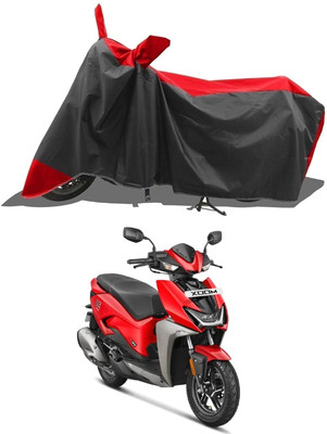 KEDIT Two Wheeler Cover for Universal For Bike(Red, Black)