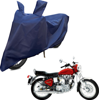 RiderShine Two Wheeler Cover for Royal Enfield(Continental GT, Blue)