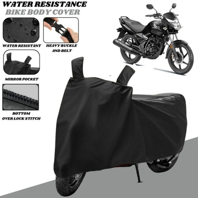 SRP PRODUCT Waterproof Two Wheeler Cover for Honda(Unicorn, Black)