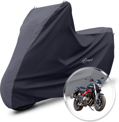 Neodrift Two Wheeler Cover for Benelli(TNT 300, Grey, Black)