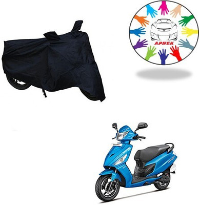 MMSSTAR Waterproof Two Wheeler Cover for Mahindra(Mojo, Black)