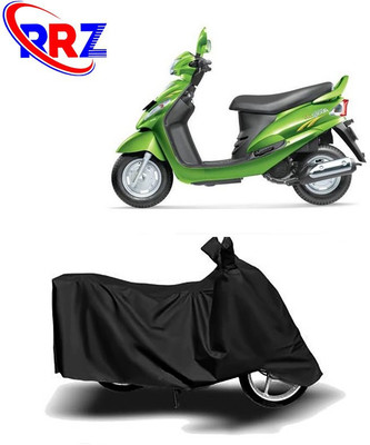 RRZ Waterproof Two Wheeler Cover for Mahindra(Rodeo RZ, Black)