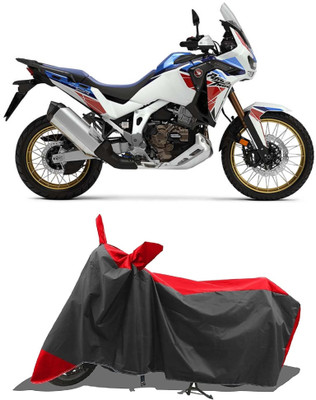 SPECTUS Two Wheeler Cover for Honda(CRF1000L Africa Twin BS6, Red)